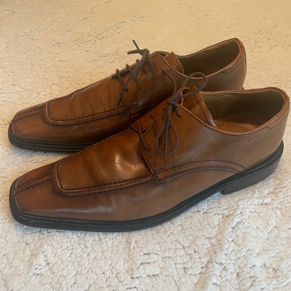 ECCO lace up oxford Brown Size 10.5 main image 7